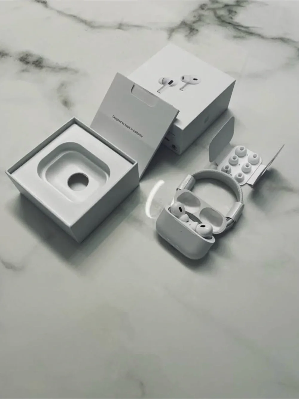 Apple White AirPods Pro 2nd generation with Charging Case